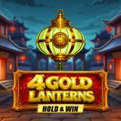 4 Gold Lanterns Hold & Win