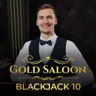 Gold Saloon Blackjack 10