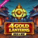 4 Gold Lanterns Hold & Win