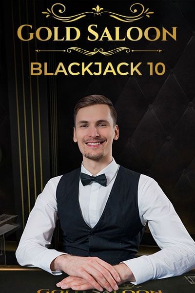Gold Saloon Blackjack 10