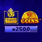 9 Coins Burning Board